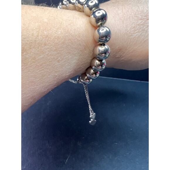 Ralph Lauren sterling silver bolo charm bracelet - Picture 9 of 14